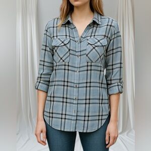 Blue shirt/dress size 10 by Michael Kors